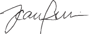 Signature de Jean Bernier